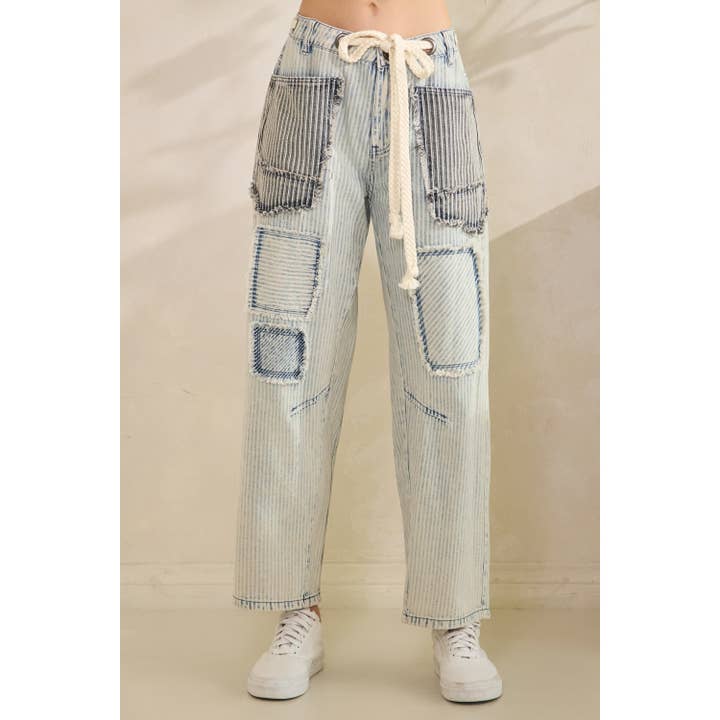 BROEK MET MEERDERE STREPEN voor wholesale door Oli&Hali