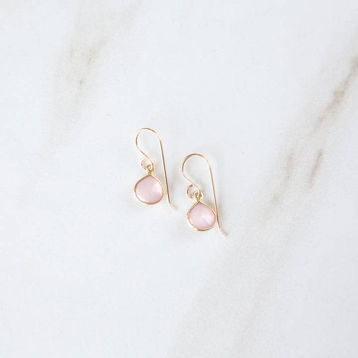 Stowaway Jewelry - Vente Boucles d'oreilles pendantes - Boucles d'oreilles en pierres précieuses enrobées3