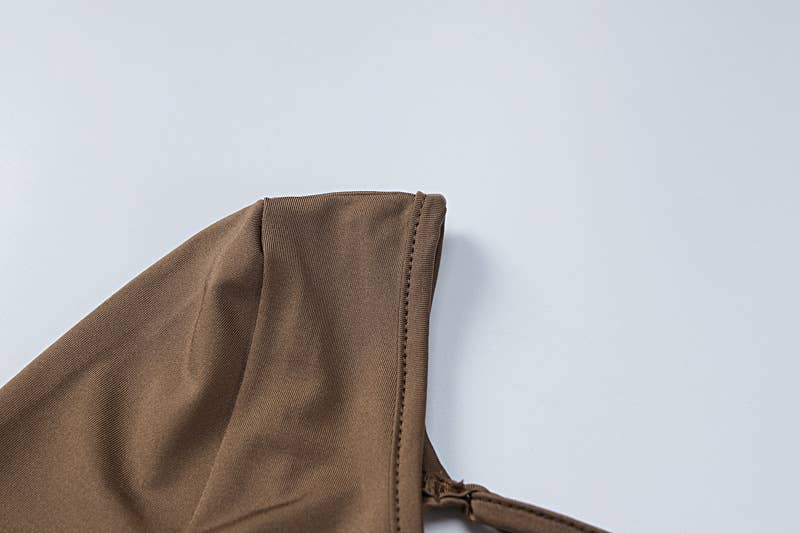 HIDDENBRAND - Wholesale Unitard - Women's - Tethered High Waisted Hip Lifting Exercise Yoga Jumpsuit9