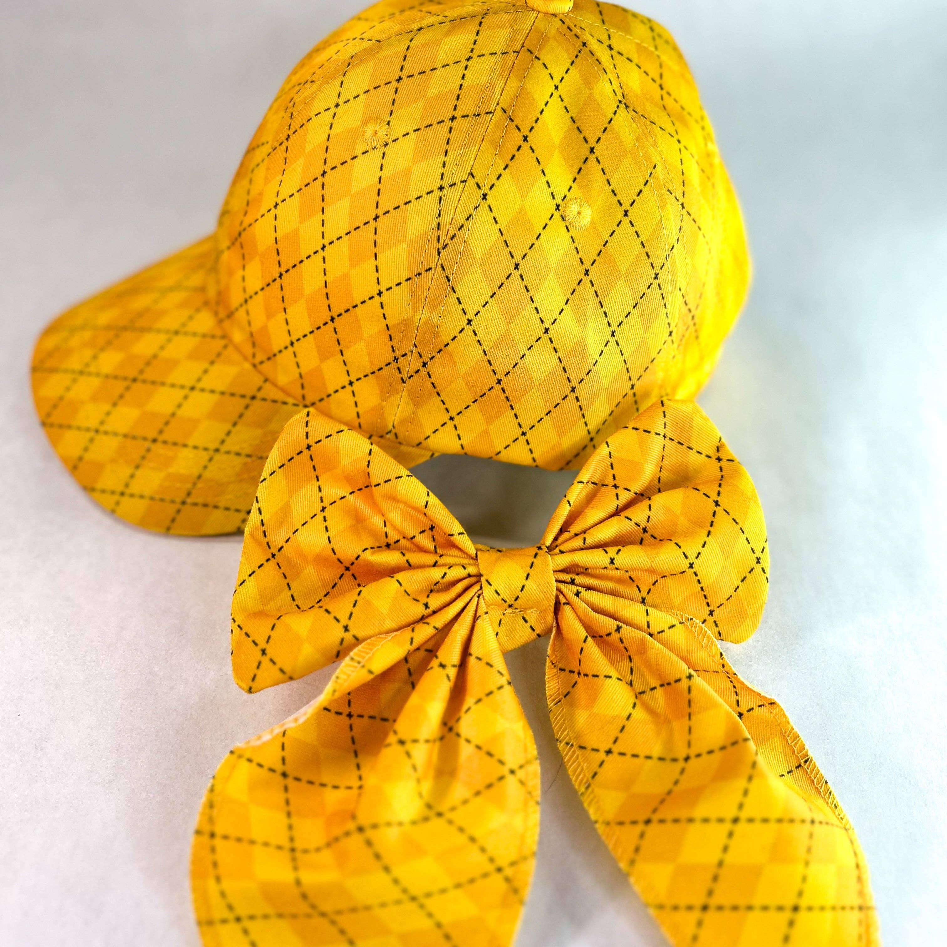 Red Sprite Hats - Wholesale Baseball Cap - Women's - Magical Baseball Caps + Detachable Bows, Hidden Ponytail Hat51