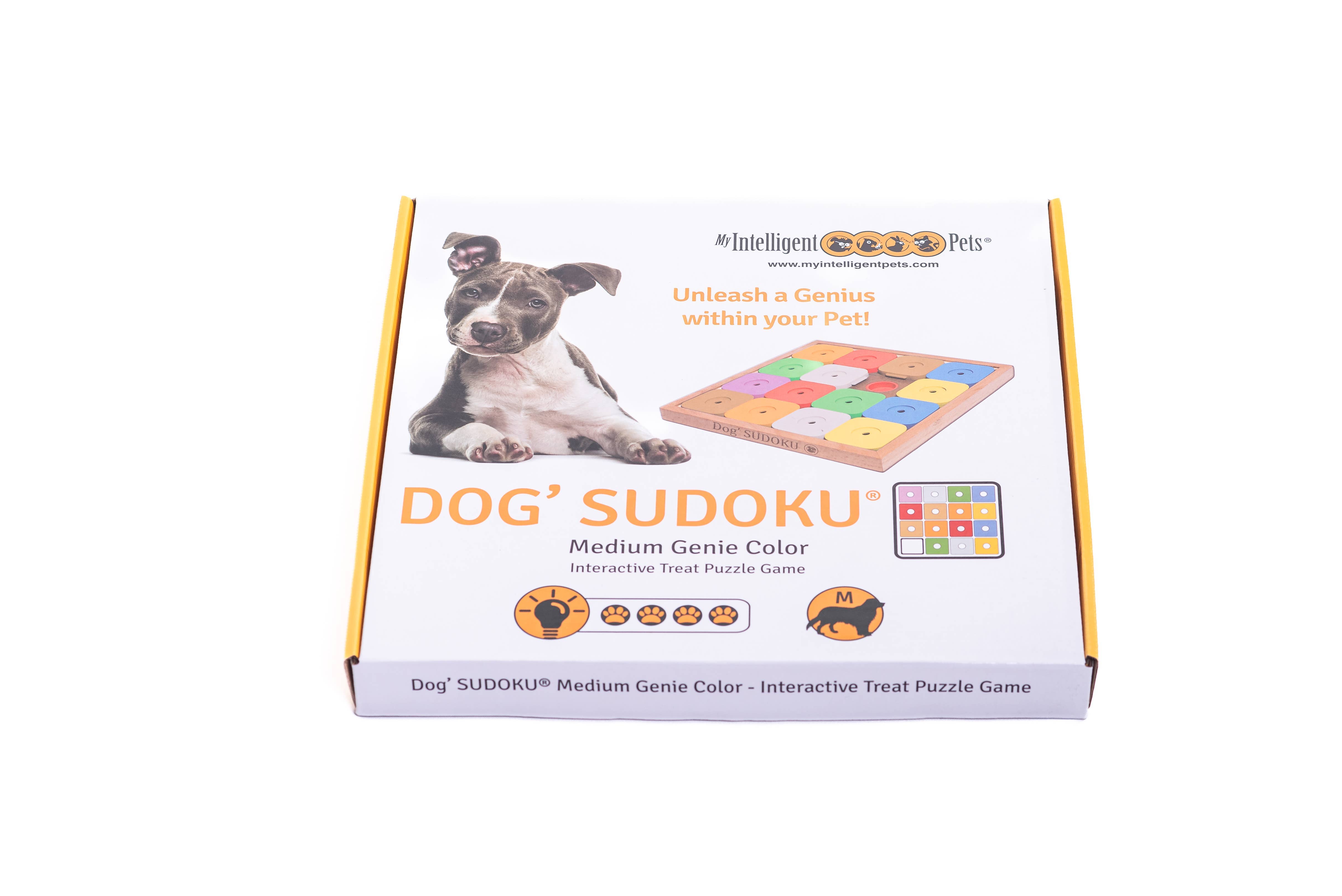 My Intelligent Dogs - Wholesale Pet Toy - Dog - SUDOKU Medium Genie Color - intelligent dog puzzle6