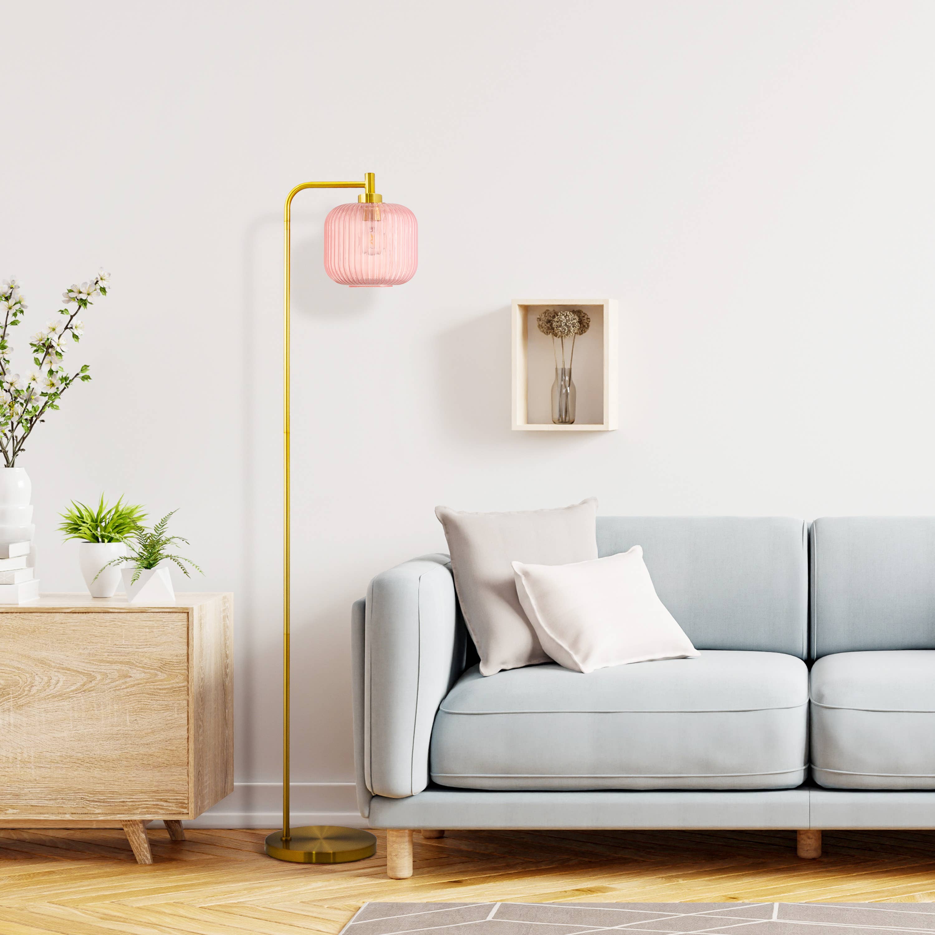 River of Goods - Wholesale Floor Lamp - 63"H Rowan Globe Shade Floor Lamp13