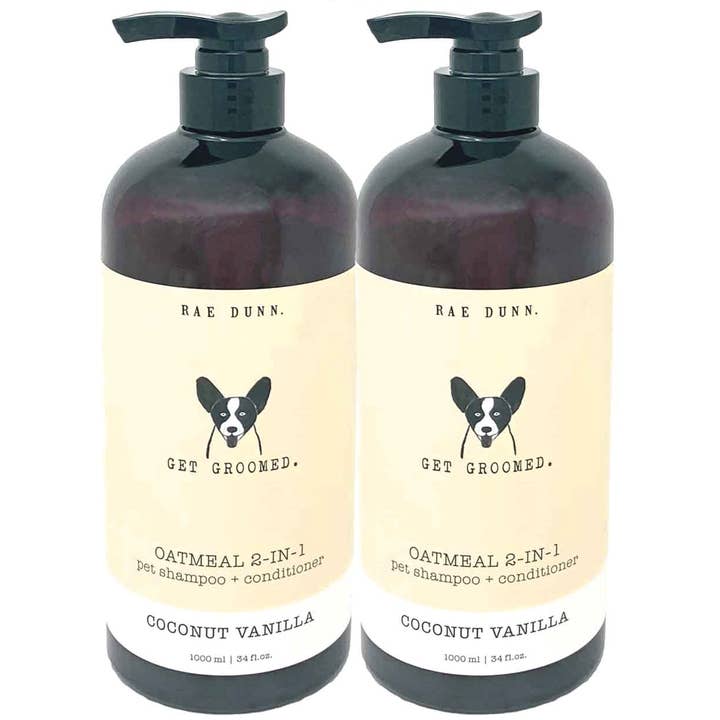 2-Pack Oatmeal 2-IN-1 Pet Shampoo and Conditioner for wholesale by Precious Tails