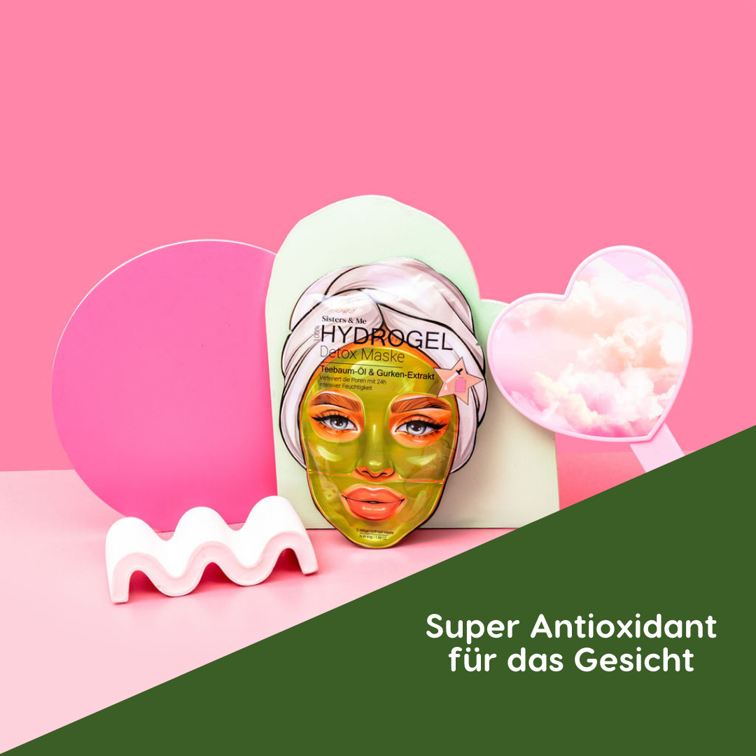 Sisters & Me GmbH - Wholesale Skincare Face Mask - 5X HYDROGEL DETOX MASK WITH TEA TREE OIL & CUCUMBER EXTRACT8