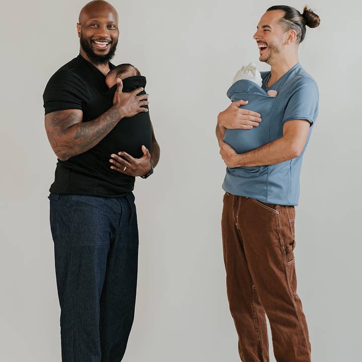 Lalabu - Wholesale Baby Carrier - Lalabu Dad Shirt | Baby Carrier | Brook1