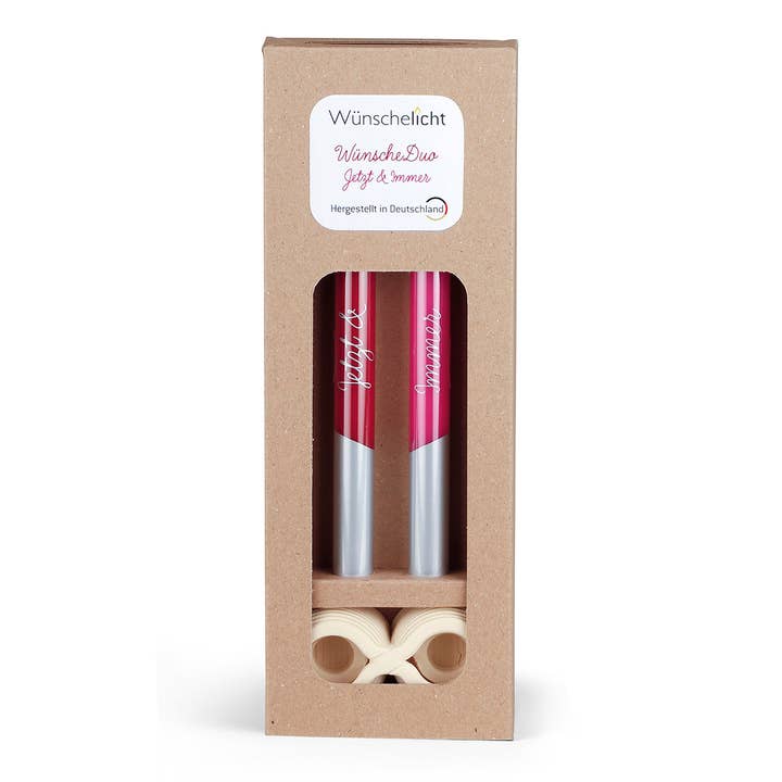 Wünschelicht – Duo Jetzt & Immer für den Großhandel von Bulla-Manufaktur