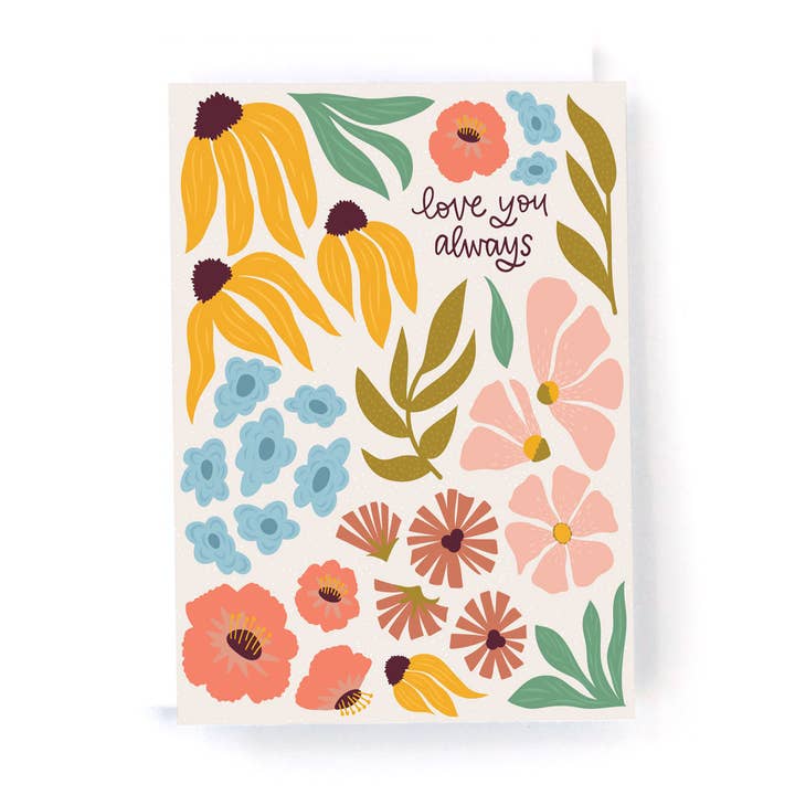 Pedaller Designs - Wholesale Valentine's Day Card - Love you Always Mini Love and Valentine's Card0