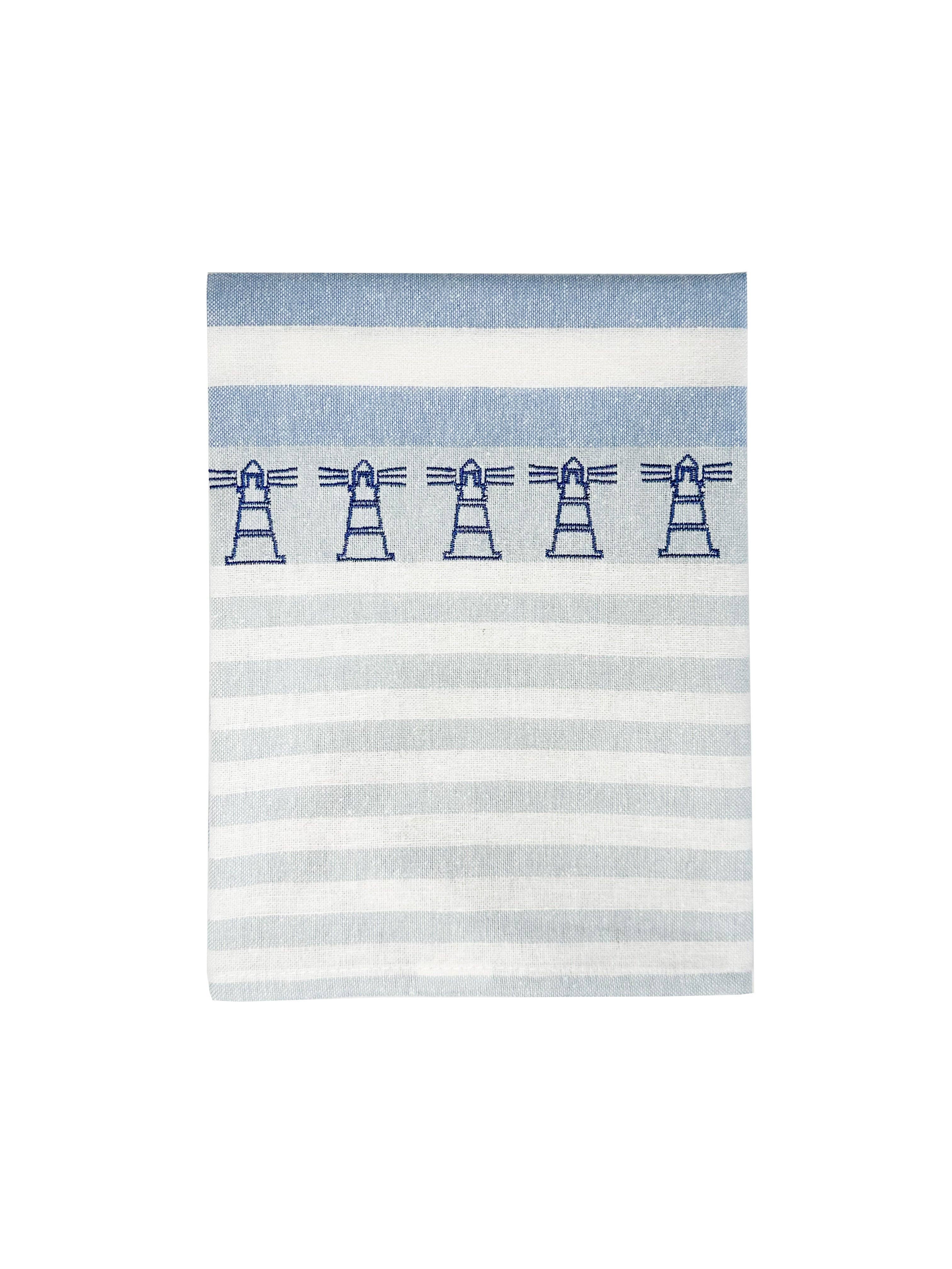 Grubentuch Australia - Wholesale Tea Towel - Ocean Lighthouse1