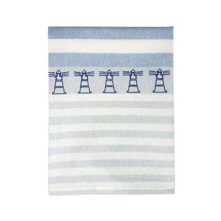 Grubentuch Australia - Wholesale Tea Towel - Ocean Lighthouse1