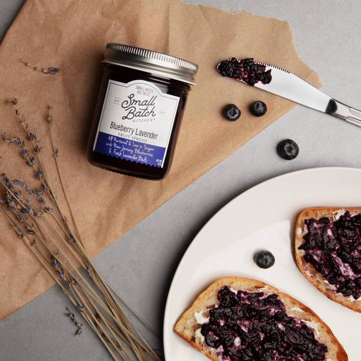 Small Batch Kitchen - Wholesale Jam/Jelly - Blueberry Lavender Fruit Spread