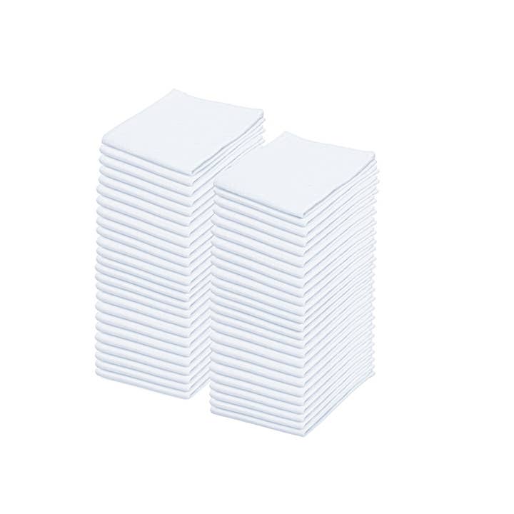 Dish Cloth 13"x13" 100% Cotton White for wholesale by LITO Linen and Towel