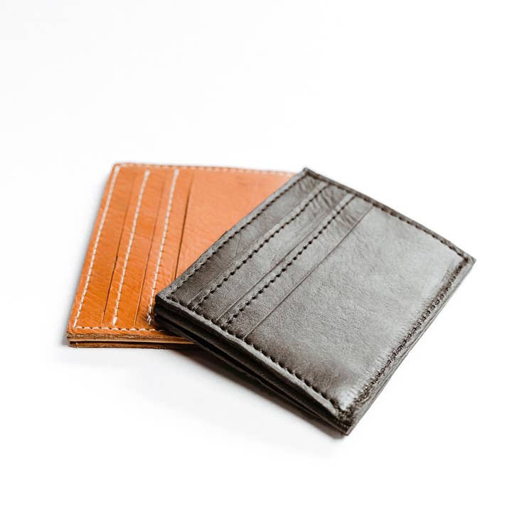 2nd Story Goods + Haiti Design Co - Wholesale Wallet - Unisex - Minimalist Leather Wallet3