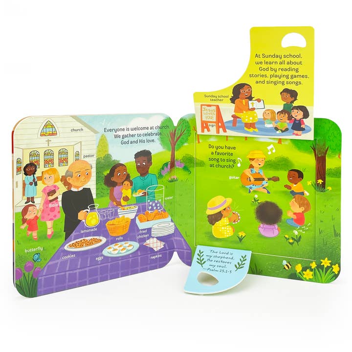 Cottage Door Press - Wholesale Book - Kids - God Lift a Flap Board Book