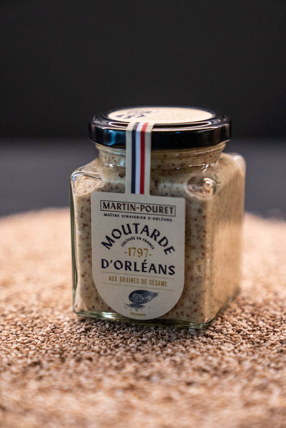 Martin-Pouret - Wholesale Mustard - Orleans Mustard with Sesame Seeds2