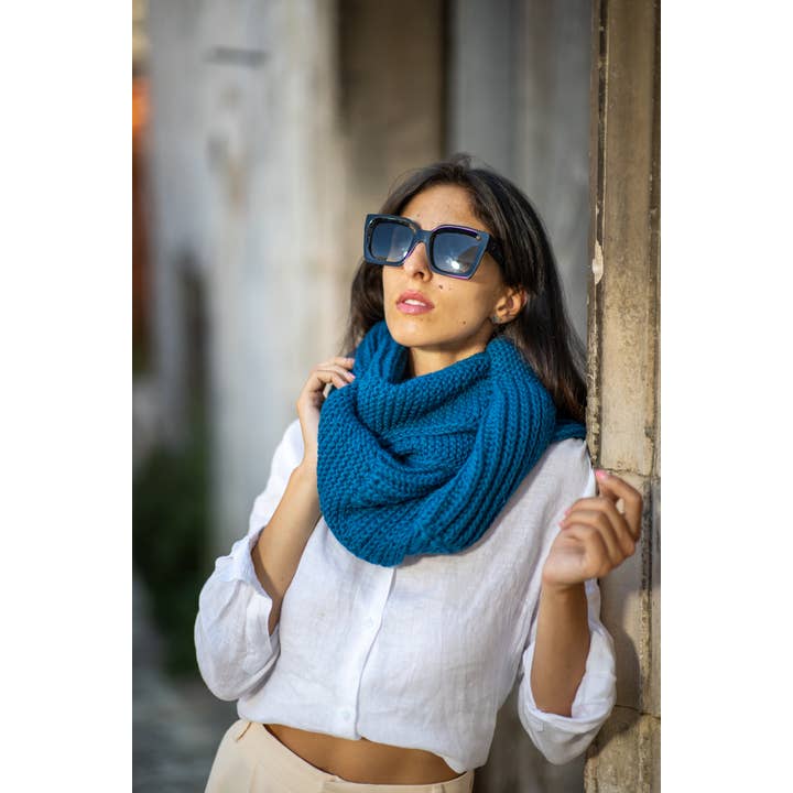 Luxalpaca di R.T. - Vendita all'ingrosso Sciarpa - Donna - Sciarpa 100% Baby Alpaca lavorata a mano1