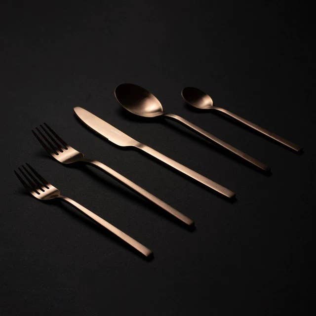 Tatavola - Wholesale Flatware Set - ADELA - elegant cutlery set - 5 pieces6