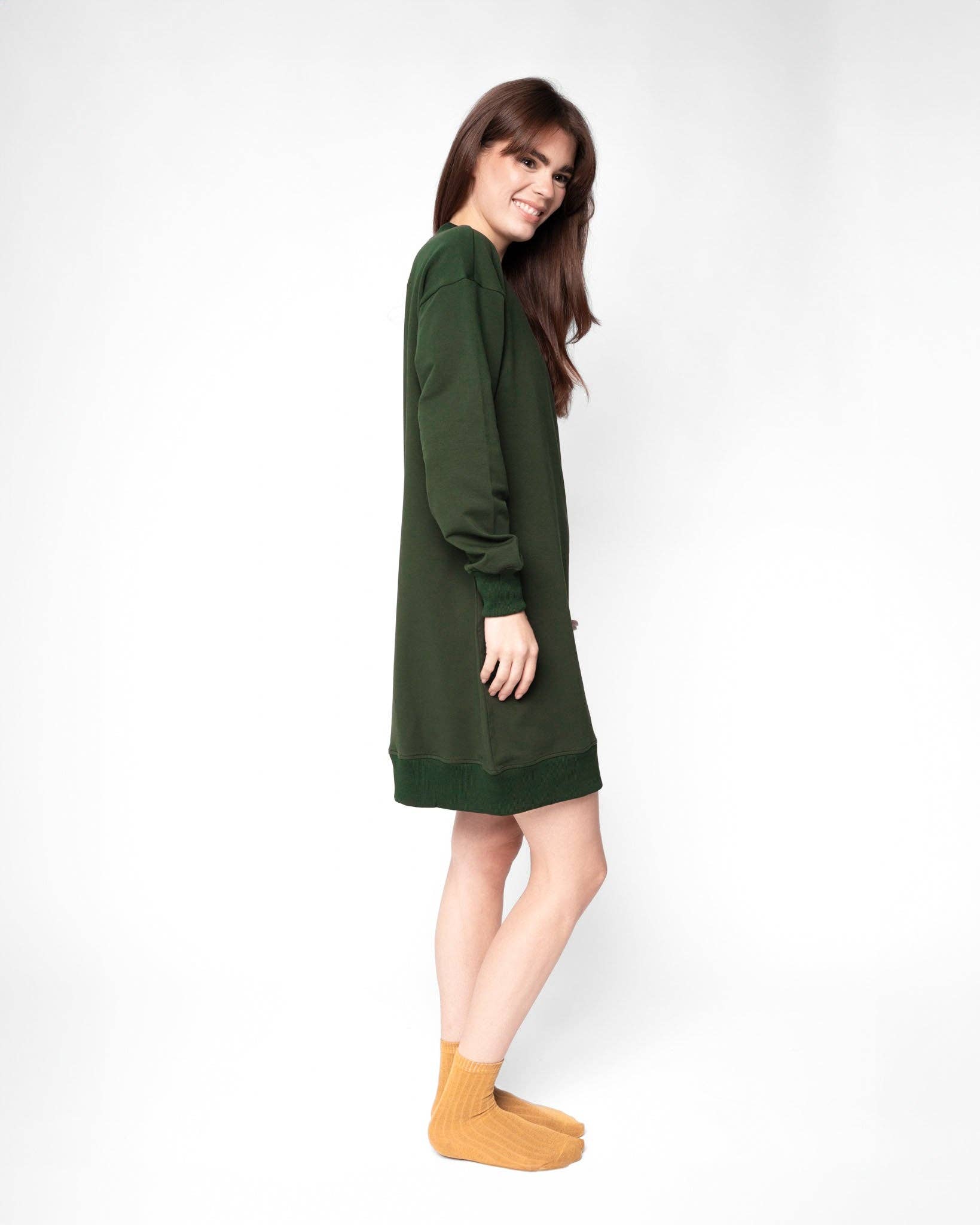 Recollection Brand - Wholesale Dress - Women's - Oversized Sweatshirt Dress30