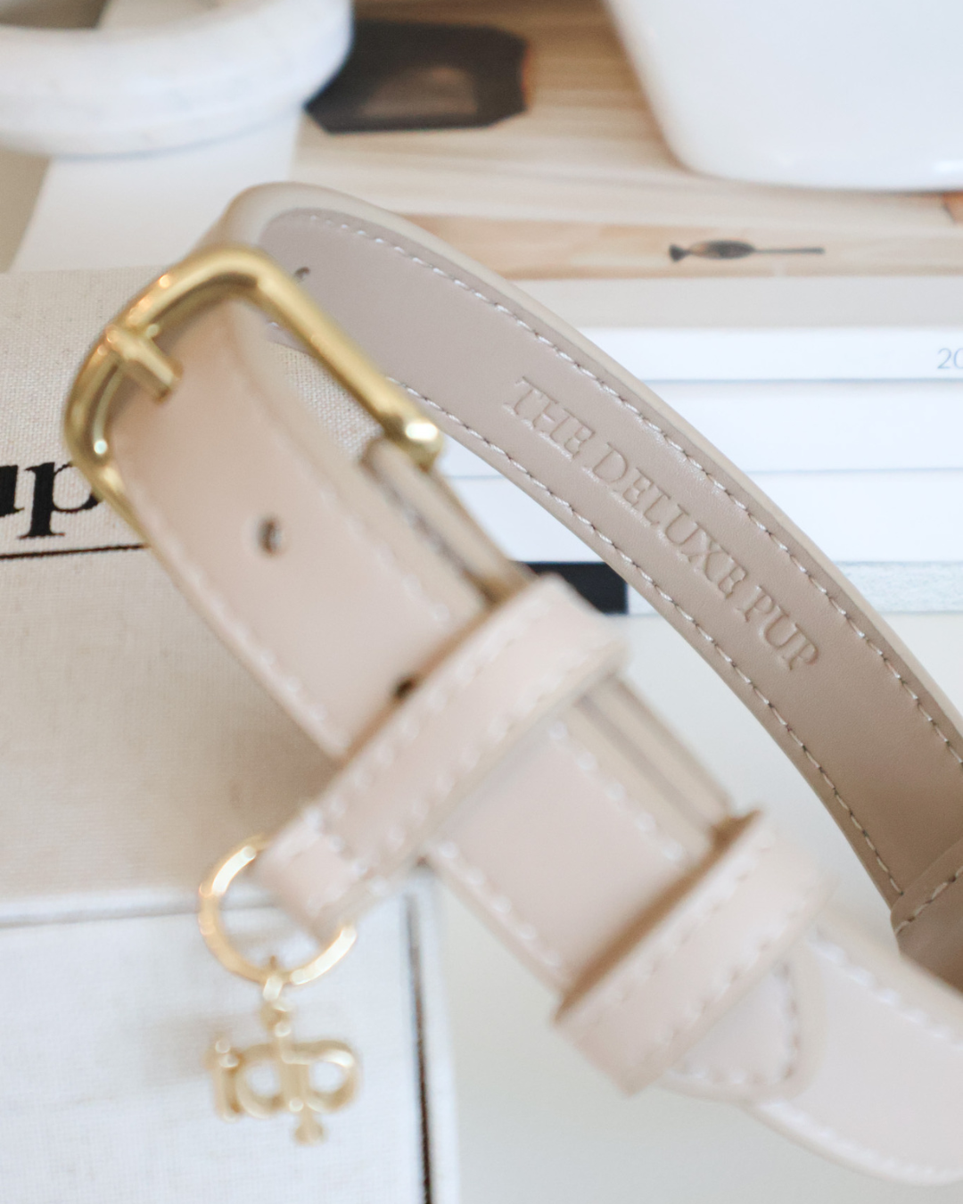 The Deluxe Pup - Vendita all'ingrosso Collare - Cani - Collare premium per cani Biscoff Beverly2