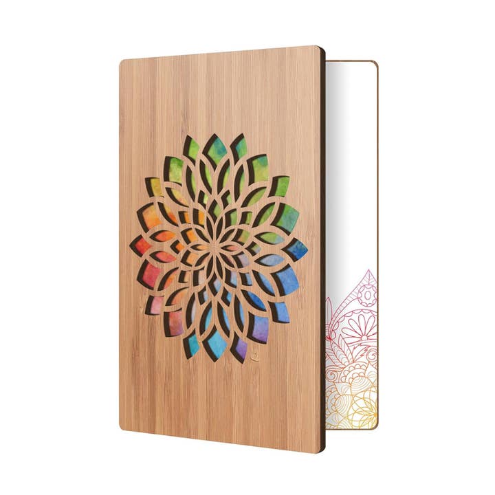 HeartSpace | Nature Greeting Cards | Abstract Flower for wholesale by Heartspace Cards