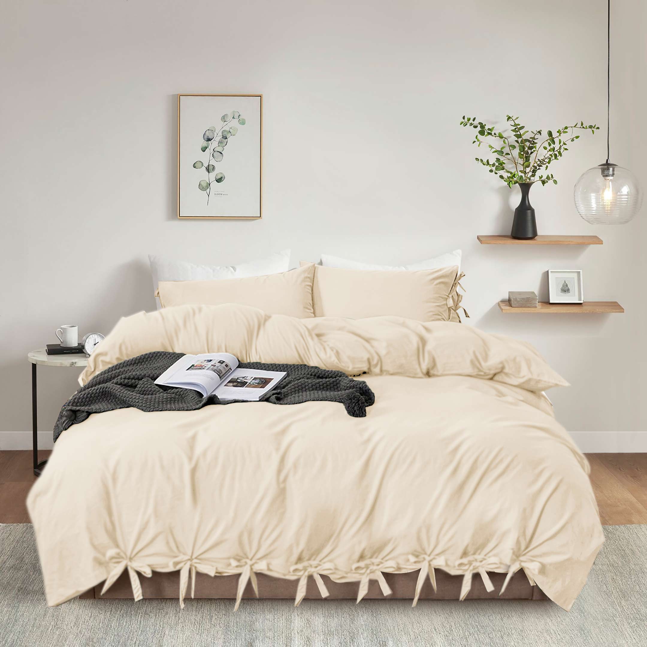 Cotton Passion - Wholesale Duvet Cover - Knotted Duvet Cover Set – Soft Microfiber Luxury Bedding13