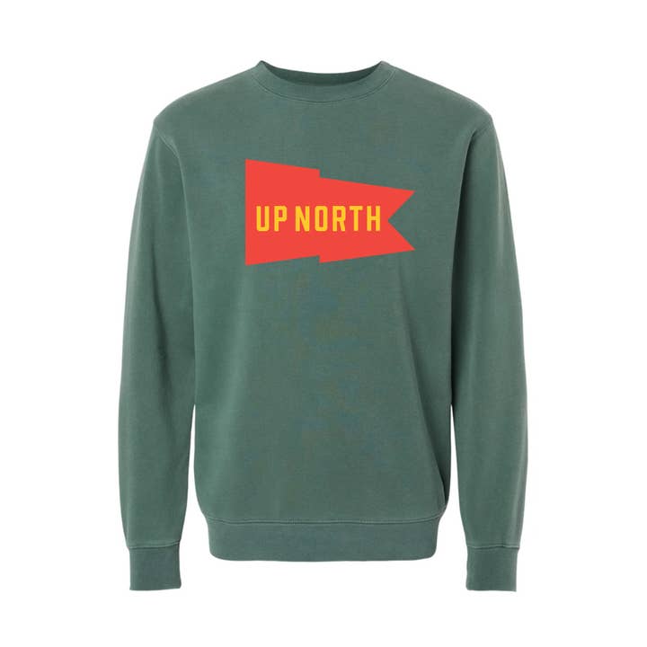 Anpassningsbar - The Pennant Crewneck för wholesale av Giltee
