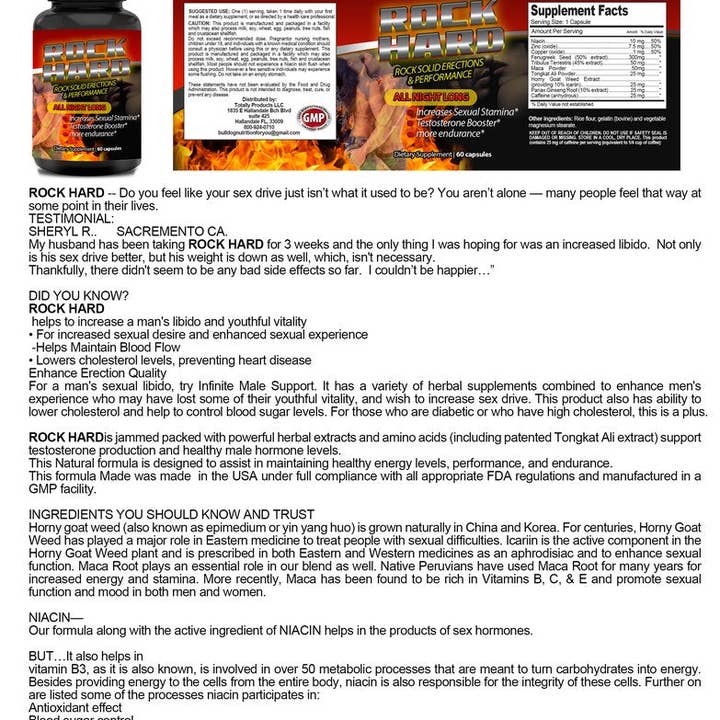 Rock Hard and Hergasm Combo Pack for wholesale by Totally Products