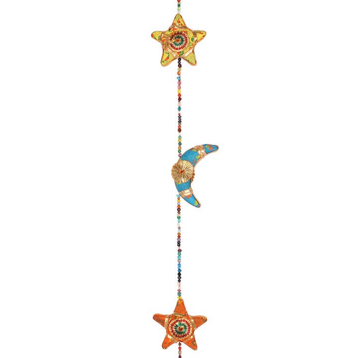 Something Different Wholesale - Wholesale Mobile - Hanging Moons and Stars with Bell