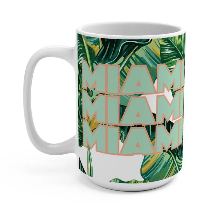 Miami is Nice...Thrice Mug for wholesale by Bourbon & Branch