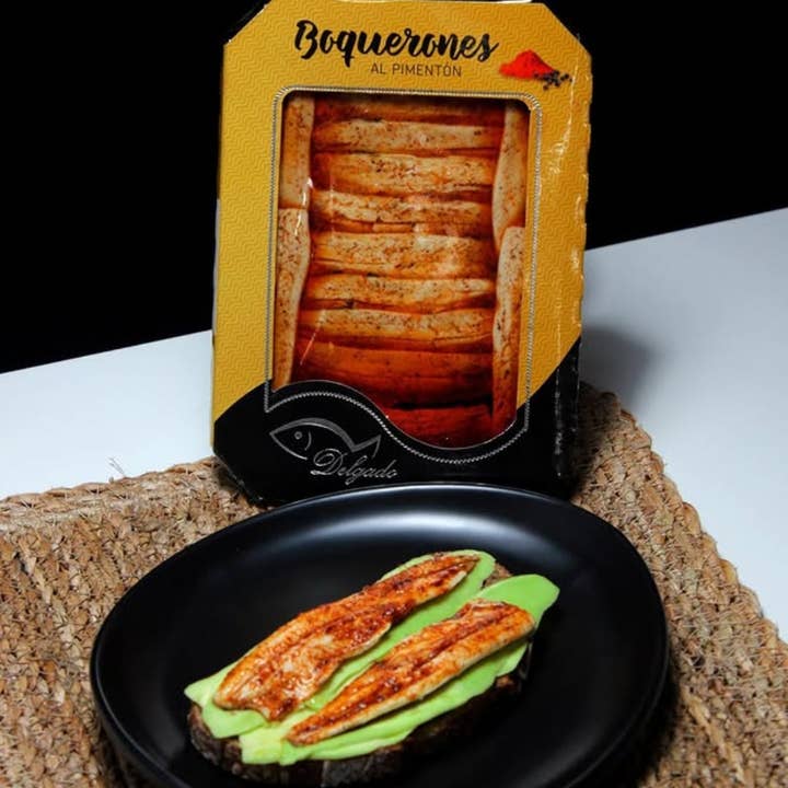 Marinated Boquerones in Vinegar and Paprika for wholesale by Ibérico Taste