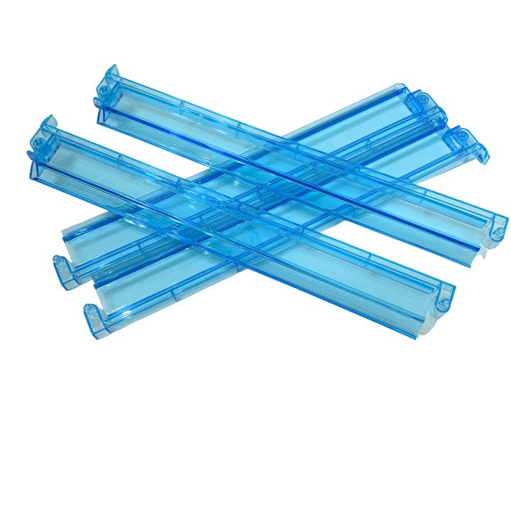 Bright Blue Mahjong Rack and Pusher Set for wholesale by Mahjong Studios