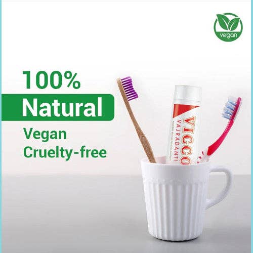 Natures Basket - Wholesale Toothpaste - Vicco Vajradanti Toothpaste- 200g (Pack of 3)
