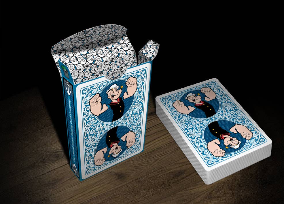Collectible Playing Cards - Wholesale Playing Cards - Bicycle Limited Edition Popeye The Sailor Man Playing Cards3