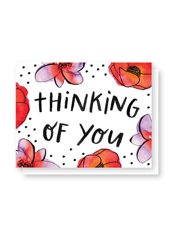 Thinking of You Card for wholesale by Handzy Shop + Studio