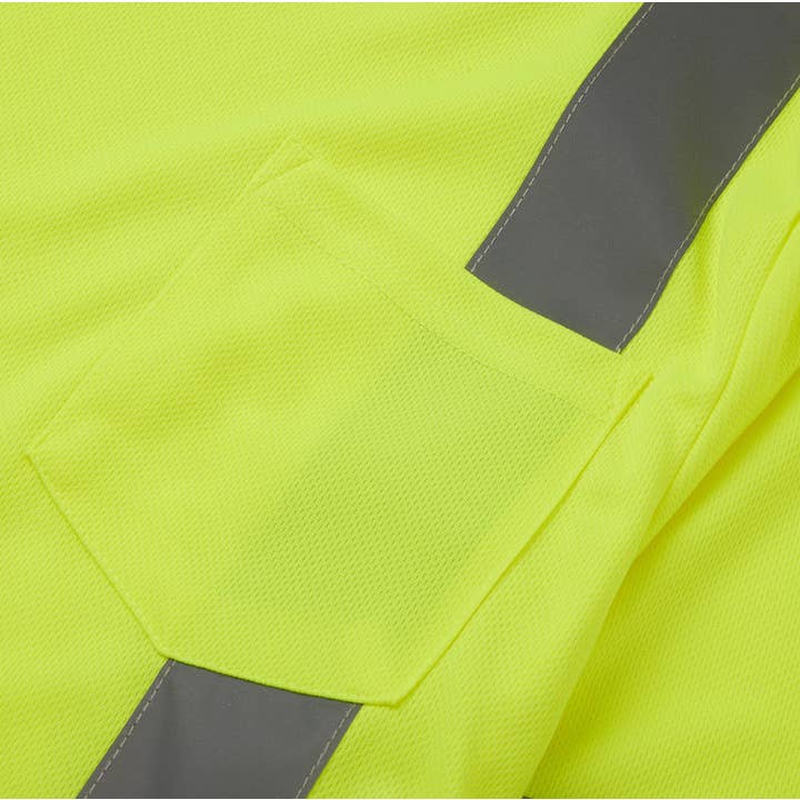 3C Products – wholesale Safety vest – Unisex – ST3000 Safety T-Shirt, Long Sleeve Lime Green/ Yellow2