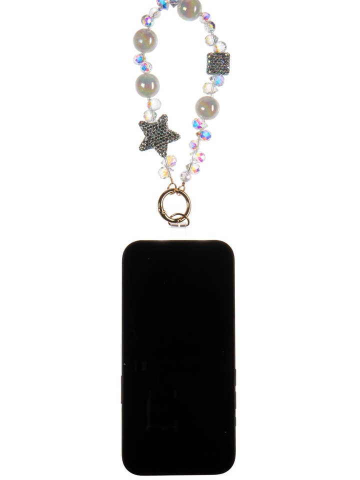 Crystal Star Phone Wristlet Lanyard K1329 for wholesale by Ole