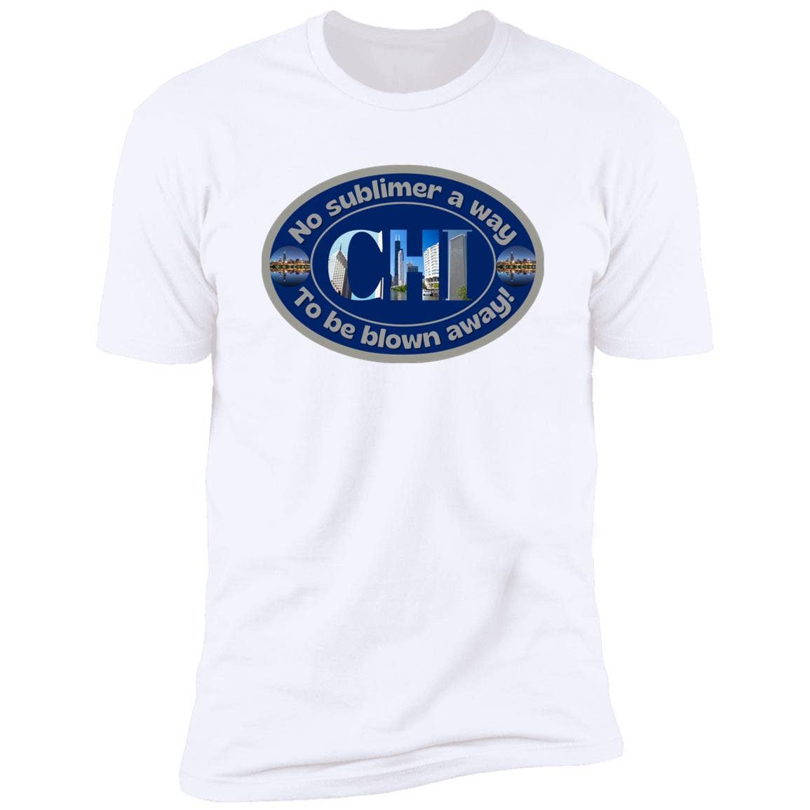 VivaCity Gear - Wholesale Screen Printed T-Shirt - Unisex - Chicago Sublime Premium Unisex T-shirt2