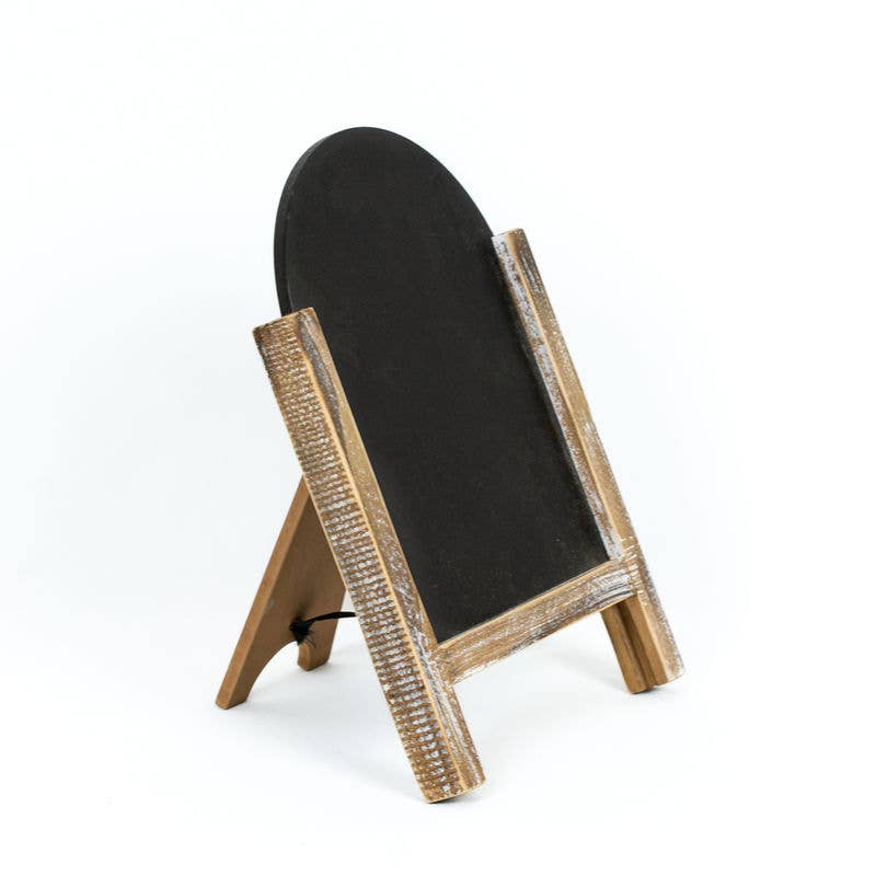 Devanie At Home (Formerly Adams & Co.) - Wholesale Chalkboard - 11742 - 6x9 wood easel table chalkboard (small) WEDDING Deco