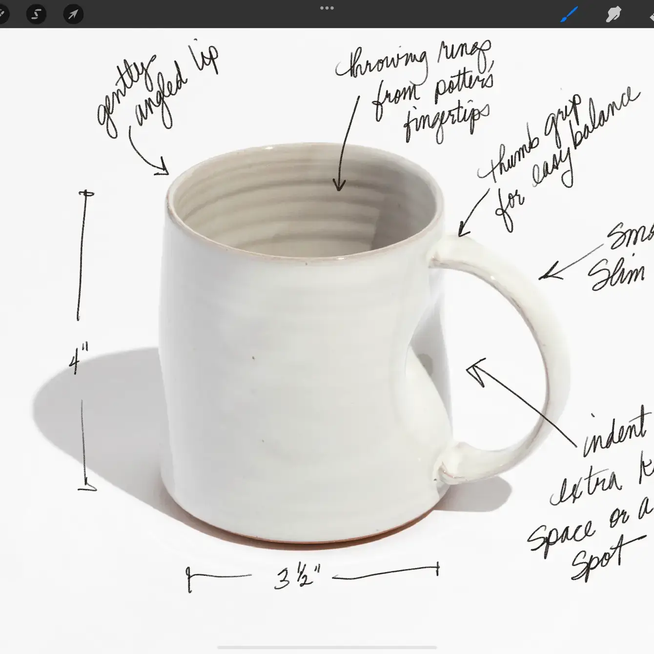 Gravesco Pottery - Wholesale Coffee Mug - Smooth Handmade Pottery Mug | Minimalist Coffee Cup 11