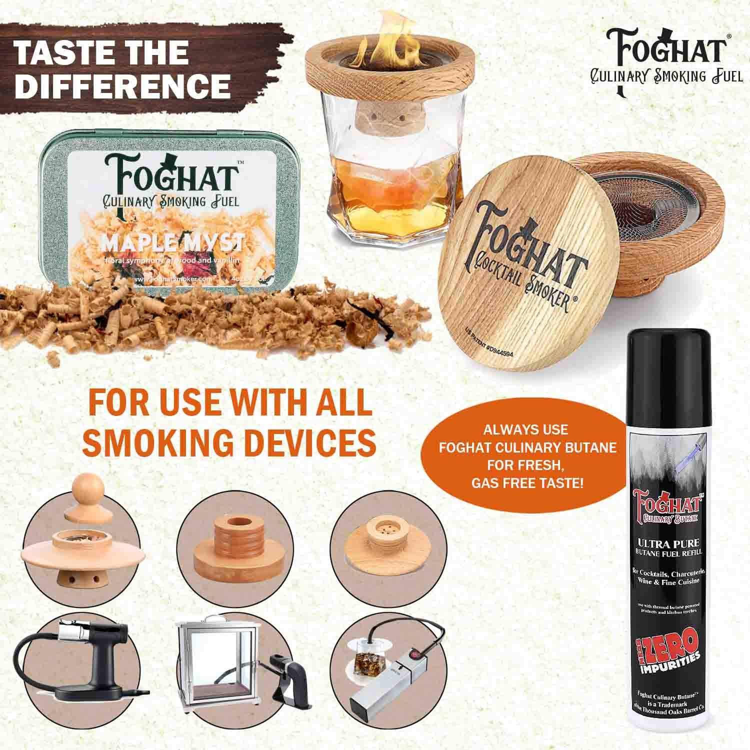 ThousandOaksBarrelCo. - Wholesale Bar Tool - Maple Myst - Foghat Culinary Smoking Fuel3