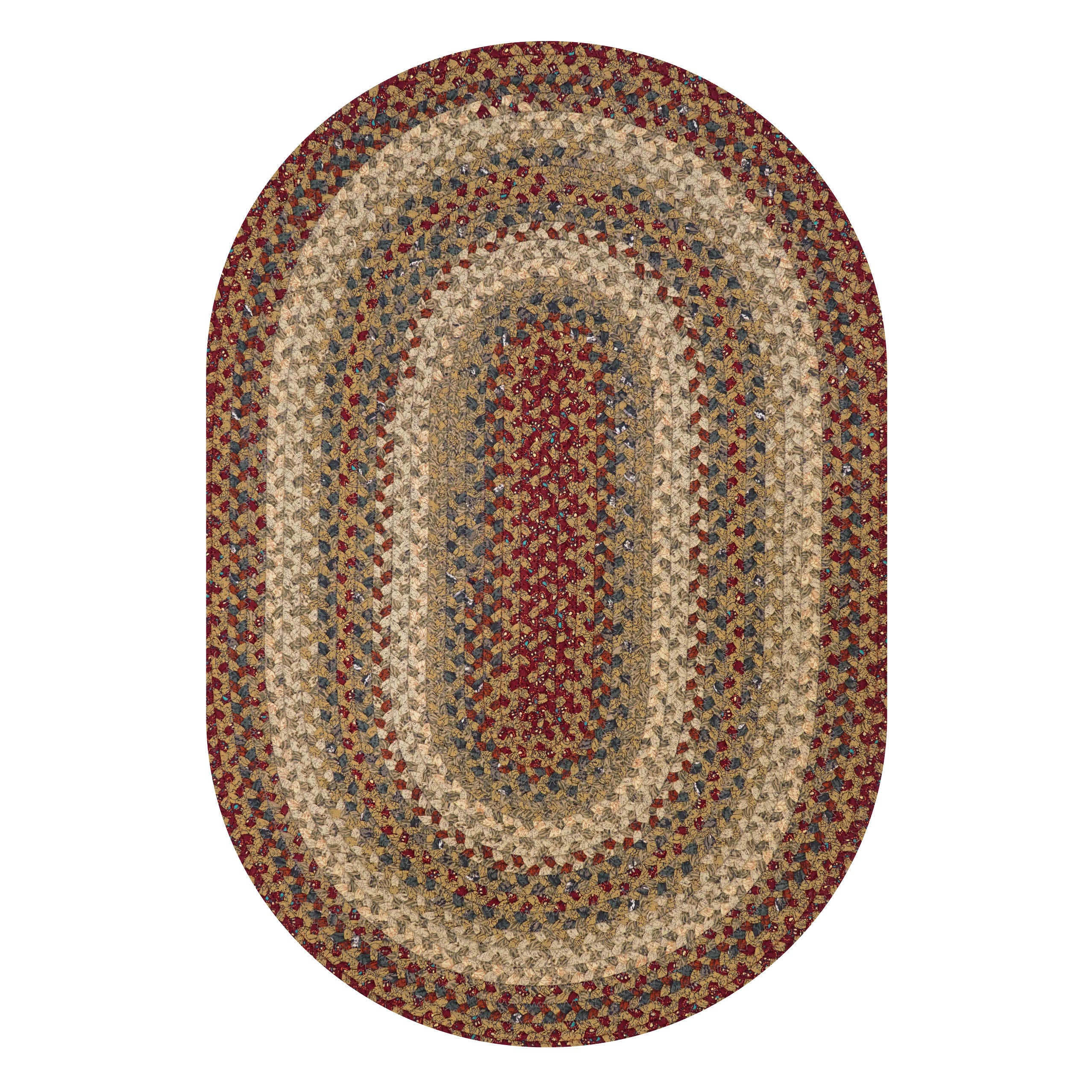 Homespice Decor - Vendita all'ingrosso Tappeto - Tappeto Intrecciato in Cotone di Lusso Torta di Zucca, Ricchi Multicolori9