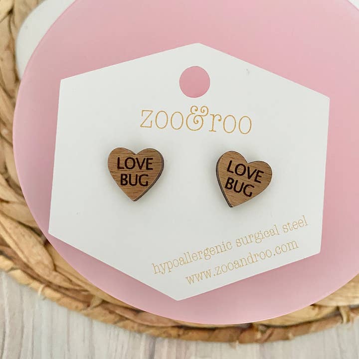 zoo&roo - Wholesale Jewelry Set - Set of 36 Conversation Heart Studs | Valentines Day earrings14