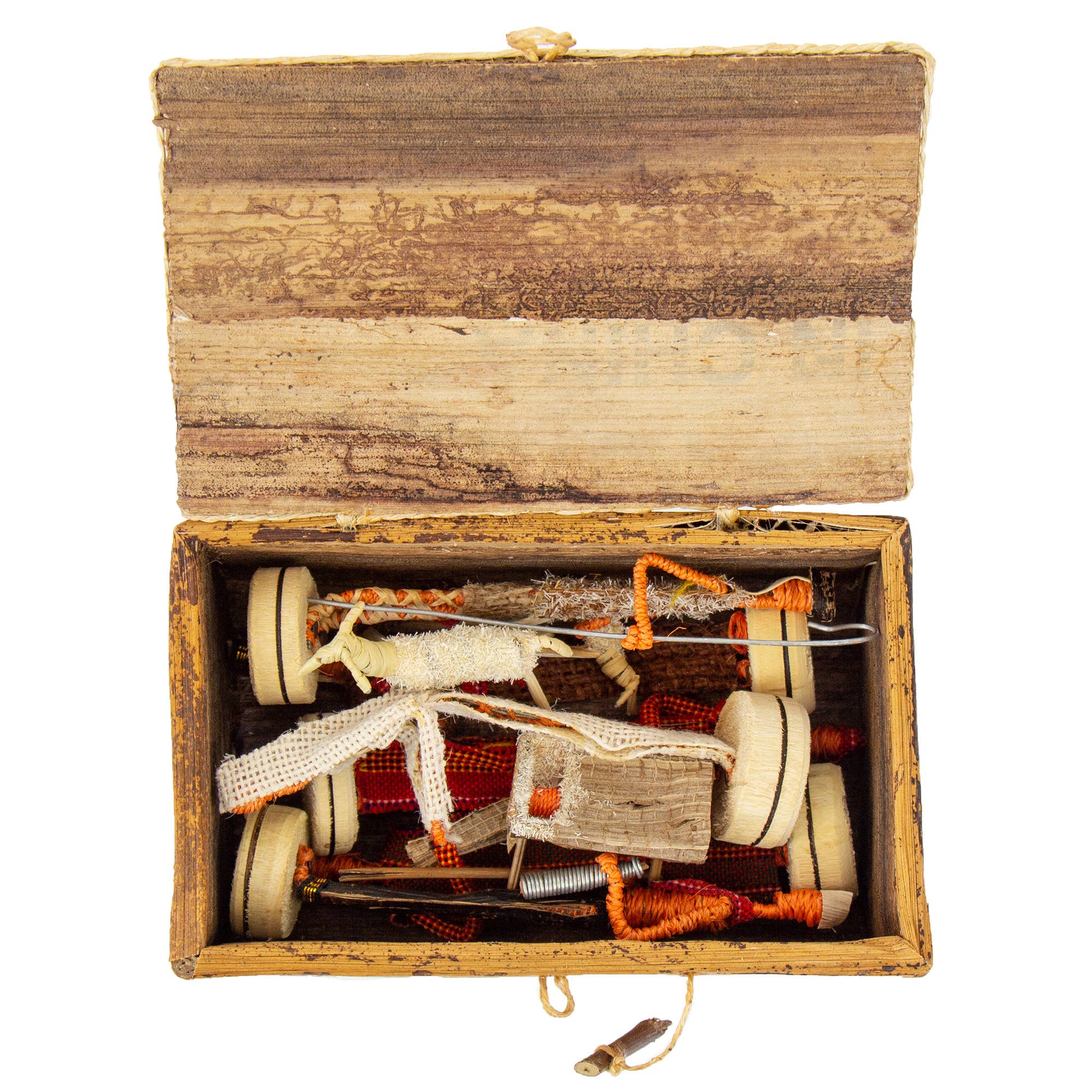 Global Crafts – Engroshandel Julekryppe – Julekrybbesæt i bananfibre fra Kenya12