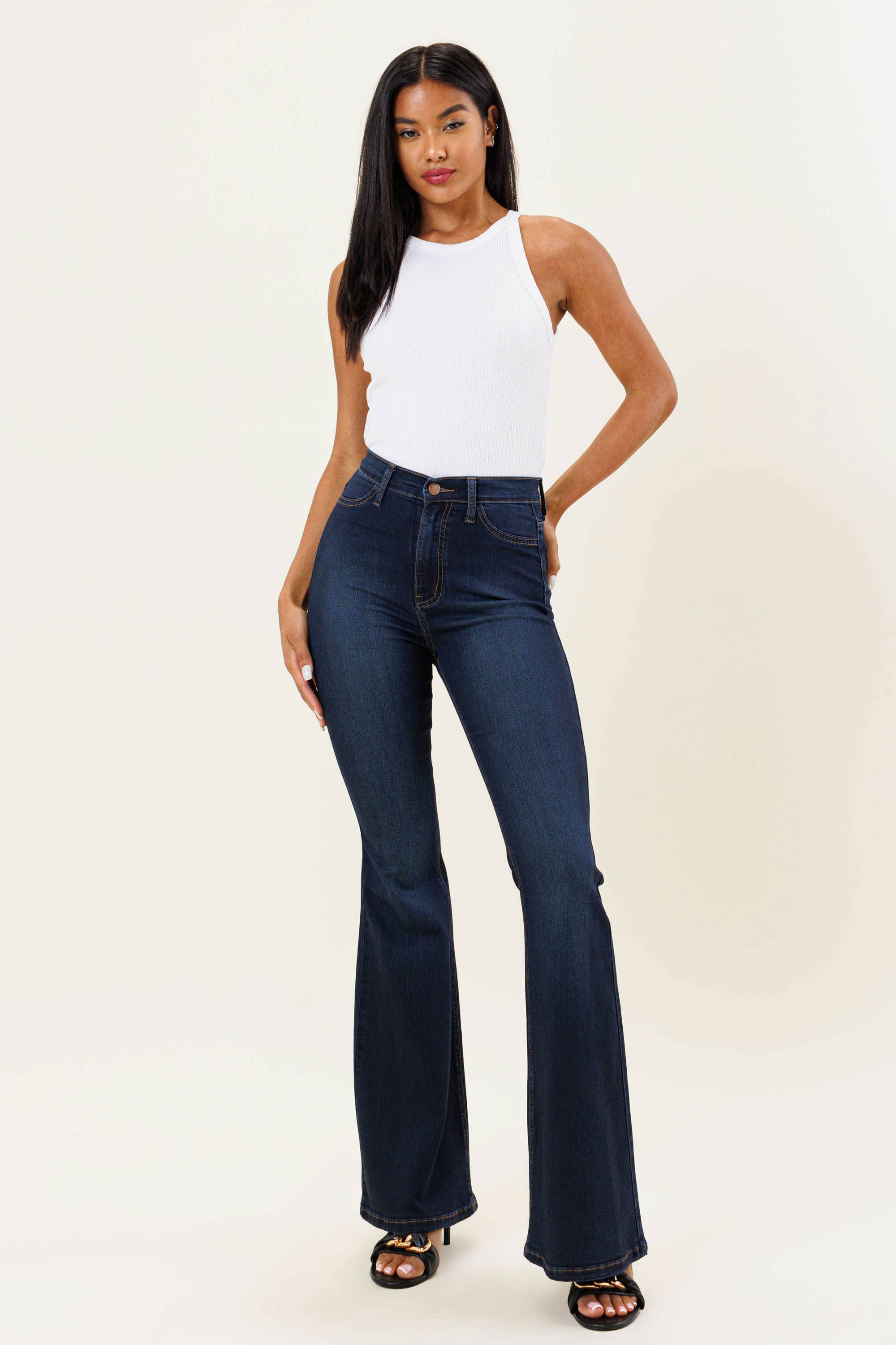 Vibrant M.i.U - Wholesale Jeans - Women's - SLIM FLARE - Smooth & Stretchy