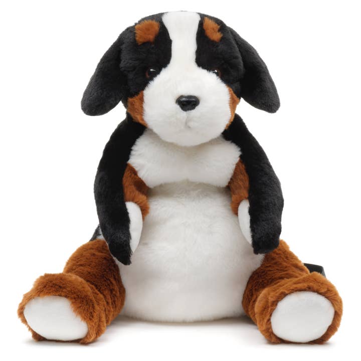 Uni Toys - Wholesale Stuffed/Plush Toy - Kids & Baby - Plush backpack (Bernese Mountain Dog) - 35 cm (height)1
