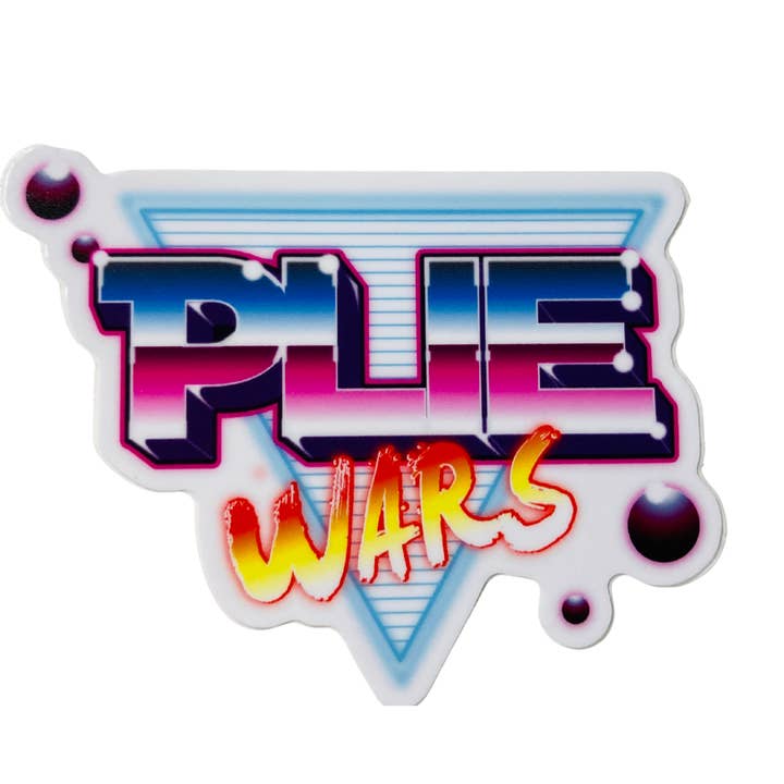 Autocolante Plie Wars, 7,6 cm x 5,8 cm por atacado de Denali & Co.