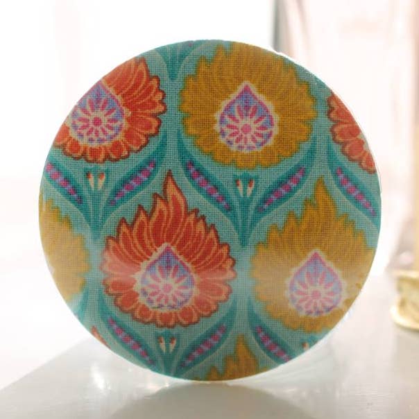 Miroir de poche Bella plumes pour la vente par Sabrina Trefle