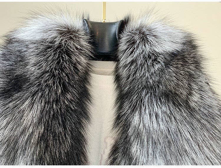 Productseeker – Casaco de pele/imitação de pele - Mulher por atacado – JK101Y Chic Houndstooth Casaco de Pele Faux - Curto e Estiloso8