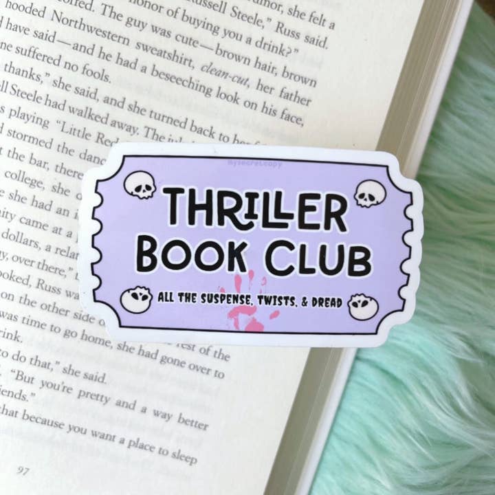 Thriller bok Club Sticker för wholesale av My Secret Copy