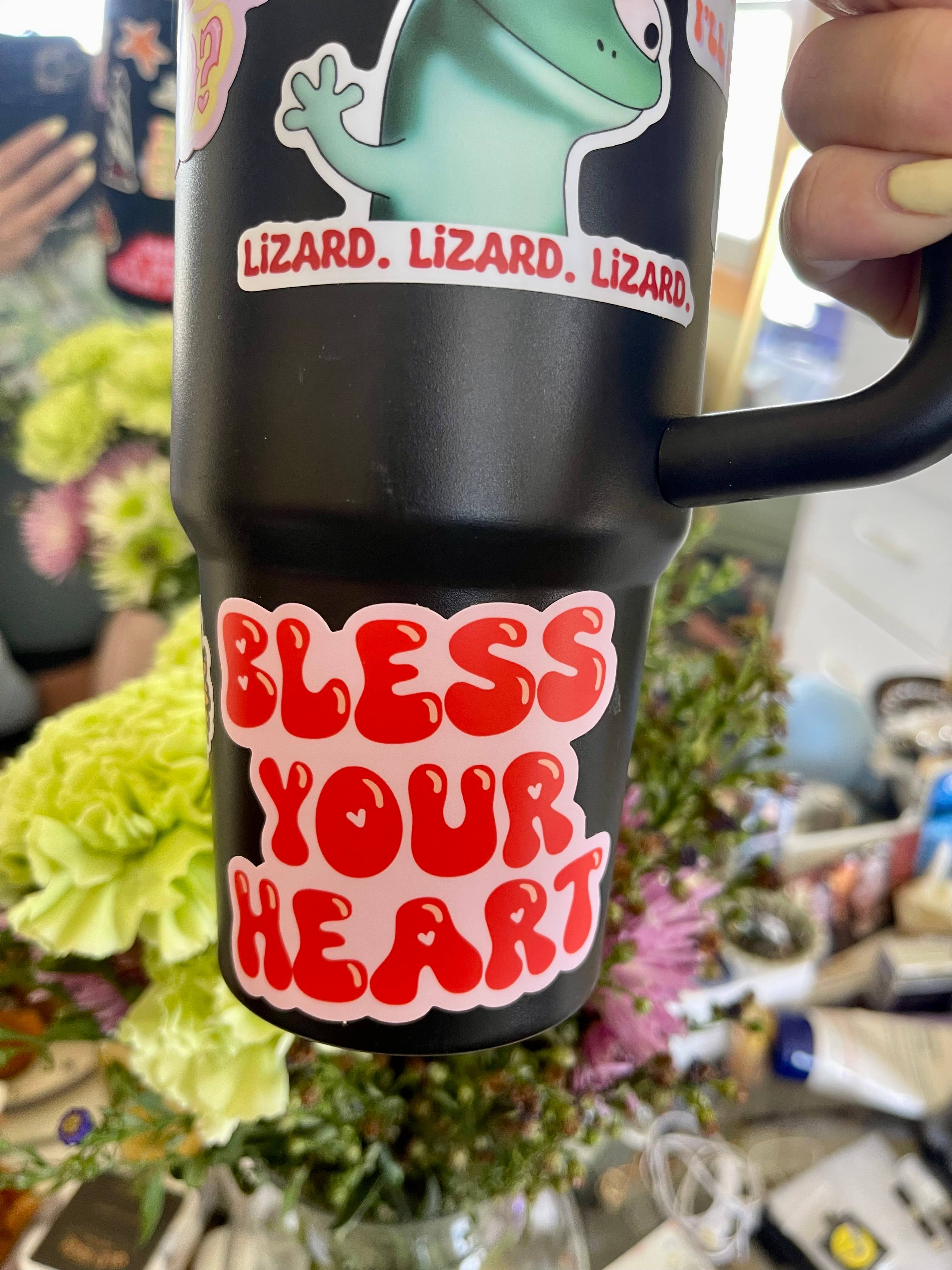 Stickers by Saylor - Wholesale Sticker - Bless Your Heart Funny Southern Saying Vinyl Sticker2