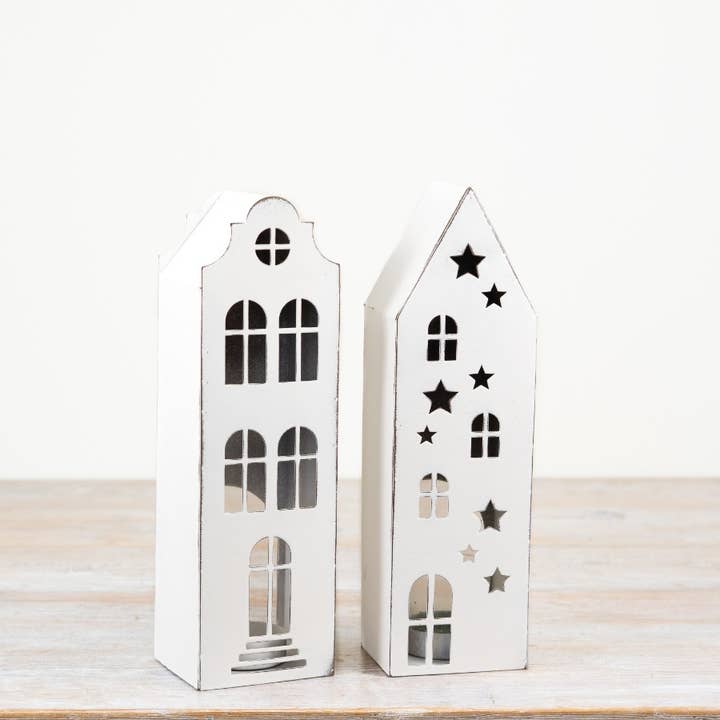 Gainsborough Giftware x Portland Living – wholesale Candle holder – Tall Candle House Holder, 27.5cm 1